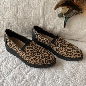 Clarks Suede Slip-On Loafers - Sharon Dolly 10